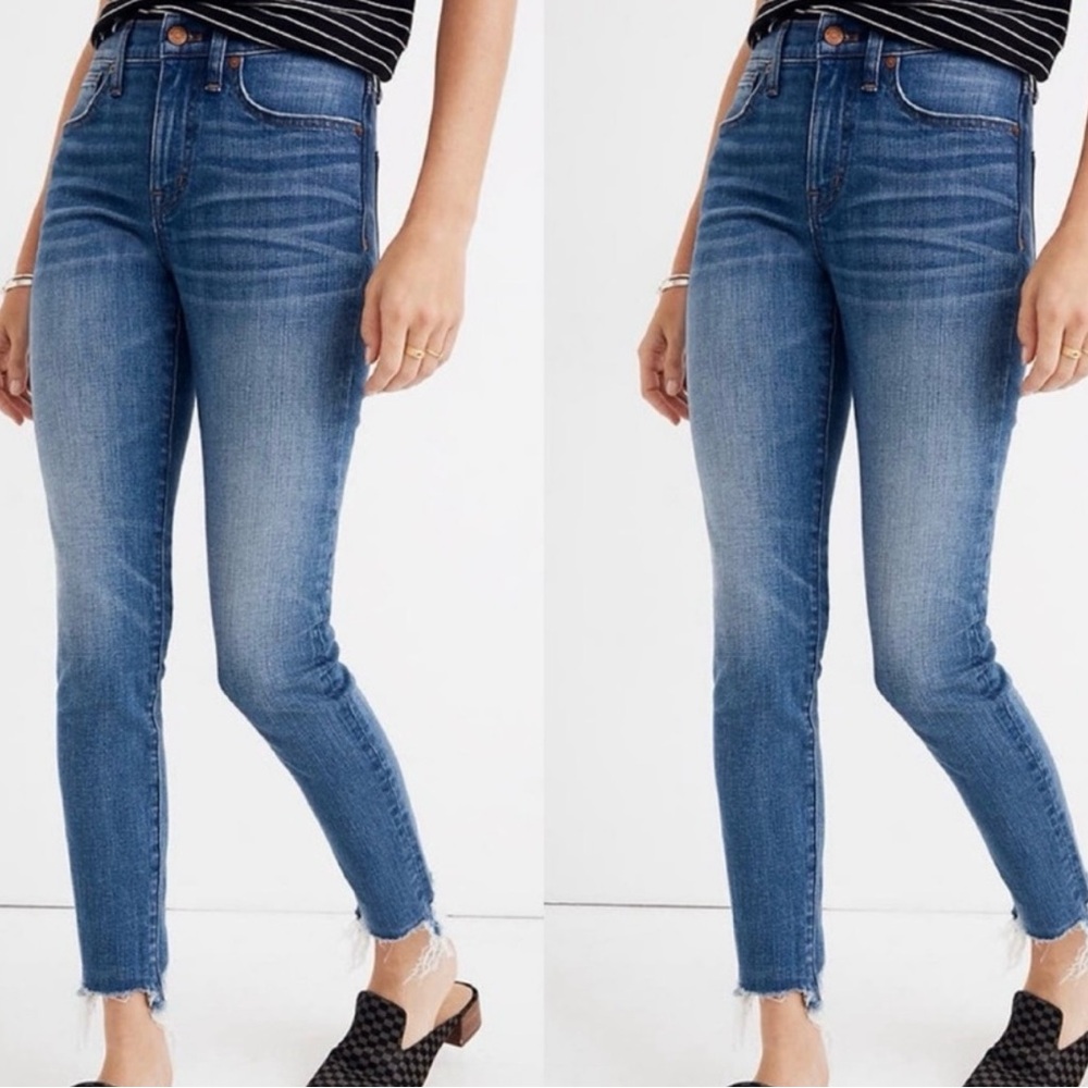 Madewell Dark Blue Skinny Jeans